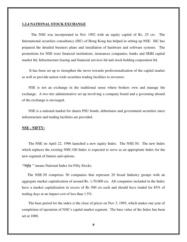 Project On Derivatives