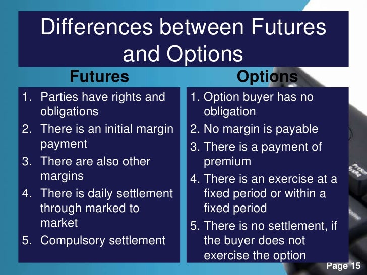 Difference between stock and option trading