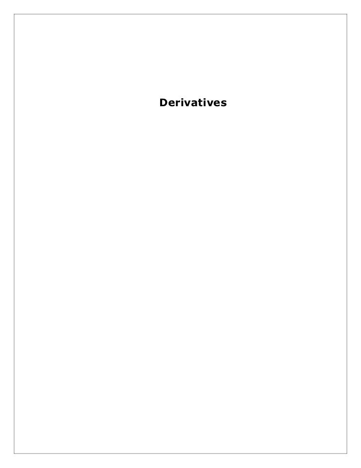 Forex derivatives ppt