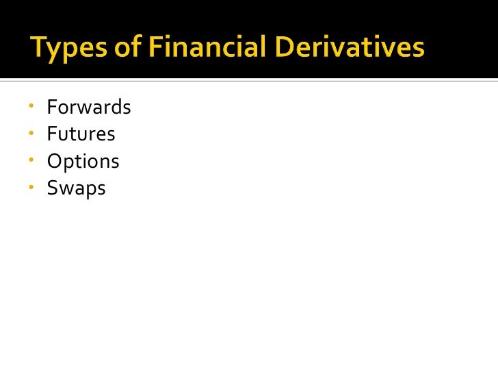 Swaps and forwards are subject to counterparty risk exchange traded futures and options are not
