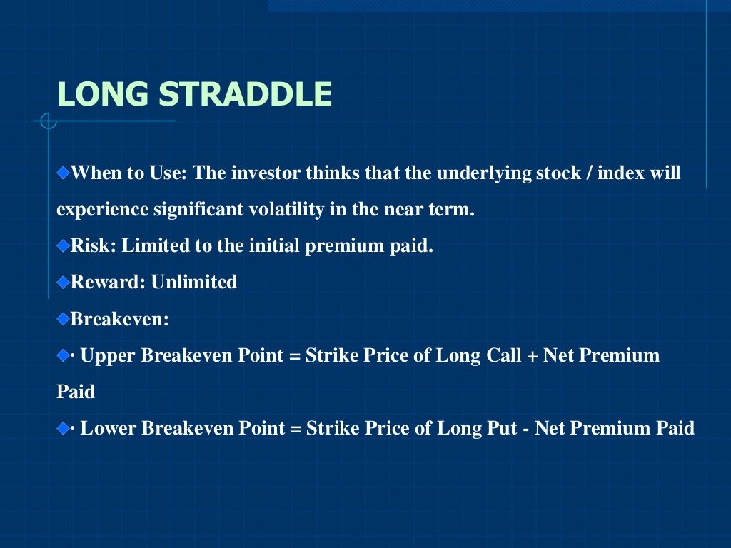 Option Strategies