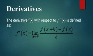 Basic Calculus 11 - Derivatives and Differentiation Rules | PPT