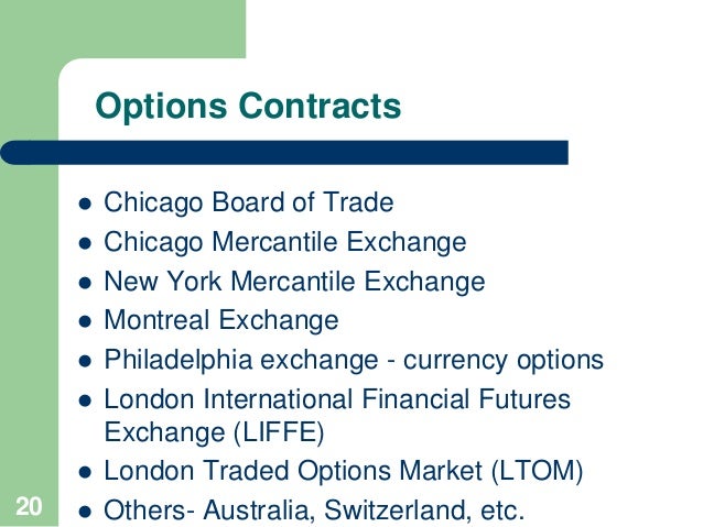 Philadelphia stock exchange world currency options