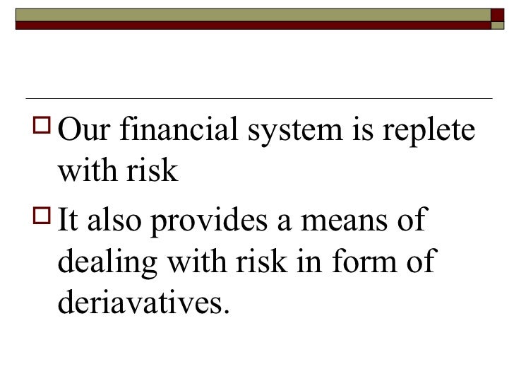 basic financial derevatives