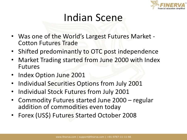 Forex derivatives in india