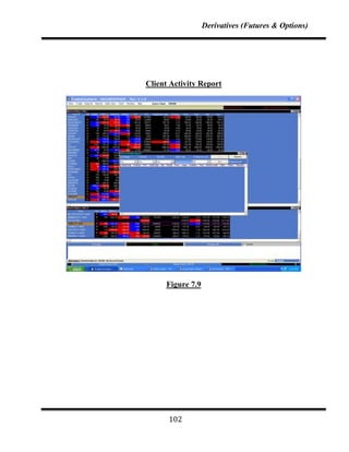 Derivatives (Futures & Options)




Client Activity Report




     Figure 7.9




      102
 