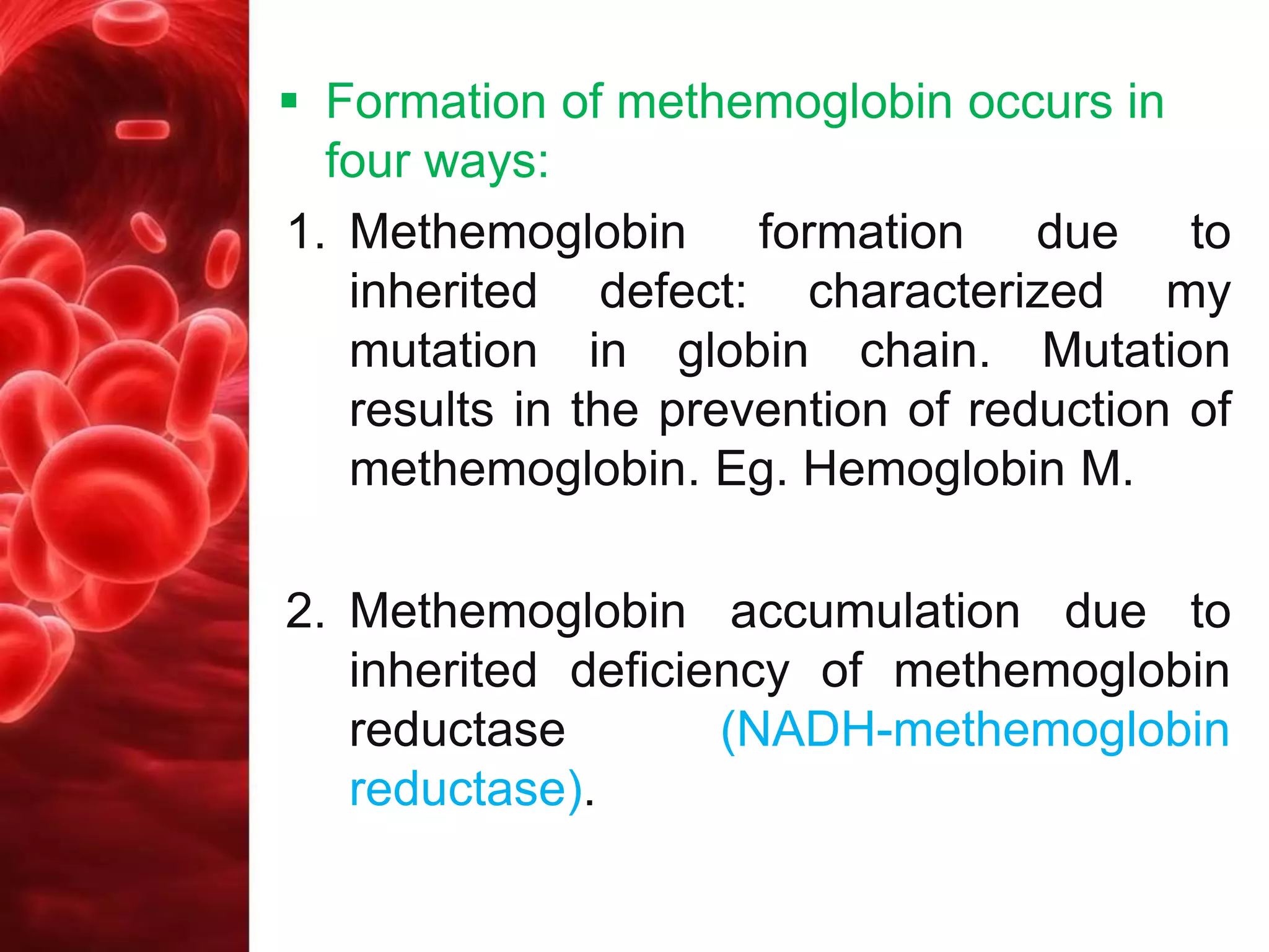 Major forms of hemoglobin and its derivatives/hemoglobinopathies | PPSX