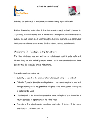 Deriv Strategy.pdf Deriv basics | PDF