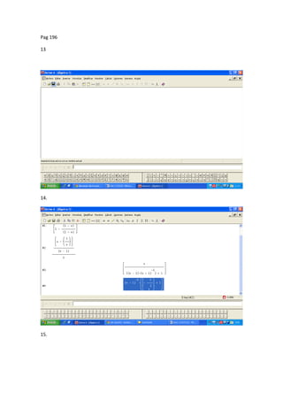 Pag 196
13
14.
15.
 