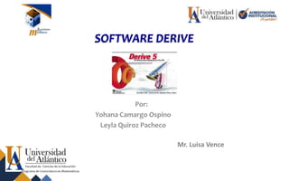 SOFTWARE DERIVE | PPTX