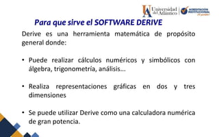 SOFTWARE DERIVE | PPTX