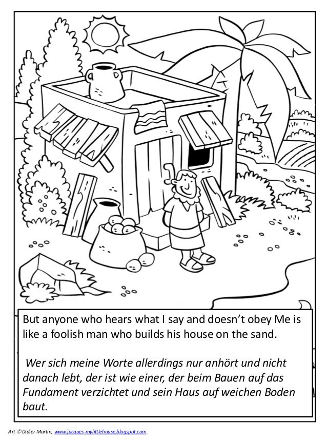 Der Kluge Und Der Torichte Baumeister The Two Builders