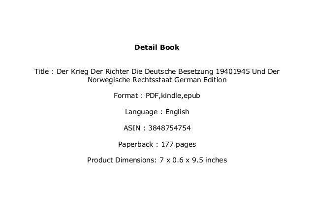 Free Download Library Der Krieg Der Richter Die Deutsche Besetzung 19