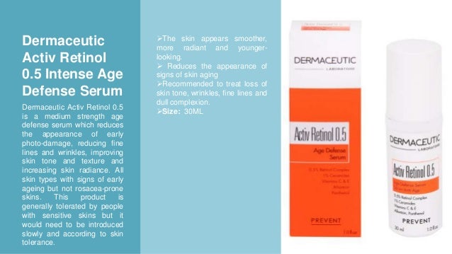 dermaceutic activ retinol serum 0.5