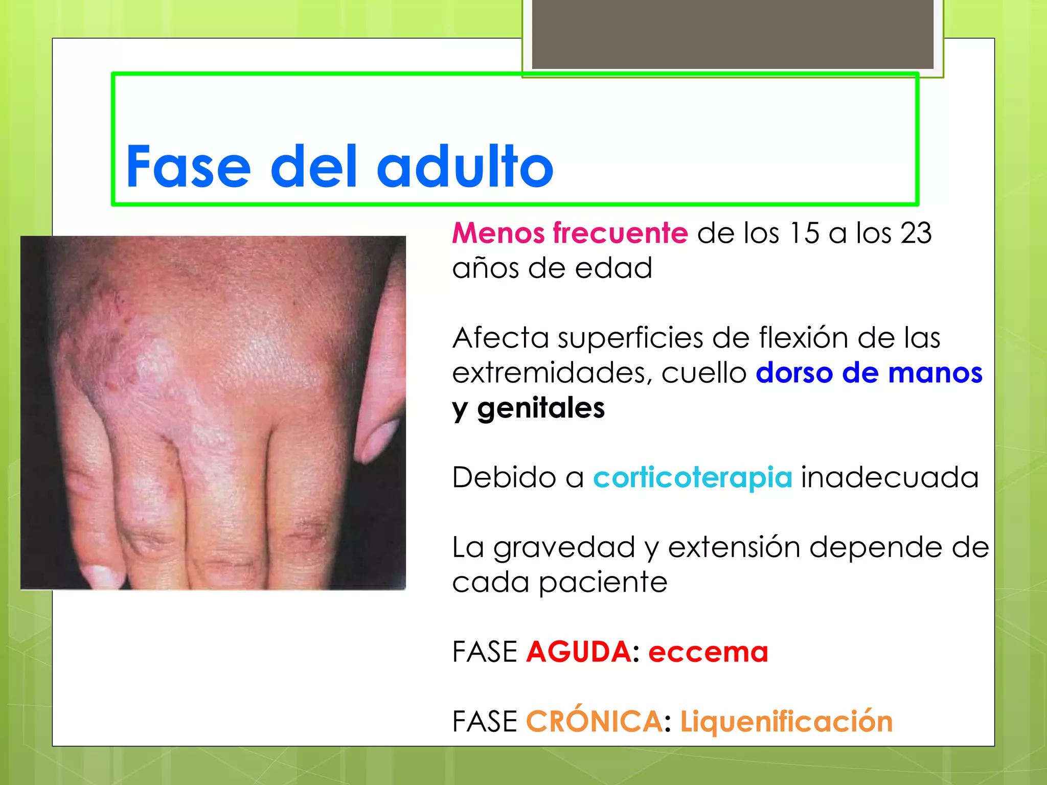 dermatitis atopica y eccema numular | PPT