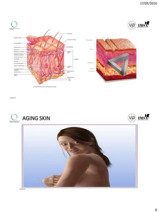 17/05/2016
8
The epidermis
Dermis
Гиподерма
Muscle
The Bone
09/04/2016
AGING SKIN
09/04/2016
 