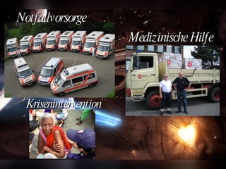 Notfallvorsorge Medizinische Hilfe Krisenintervention