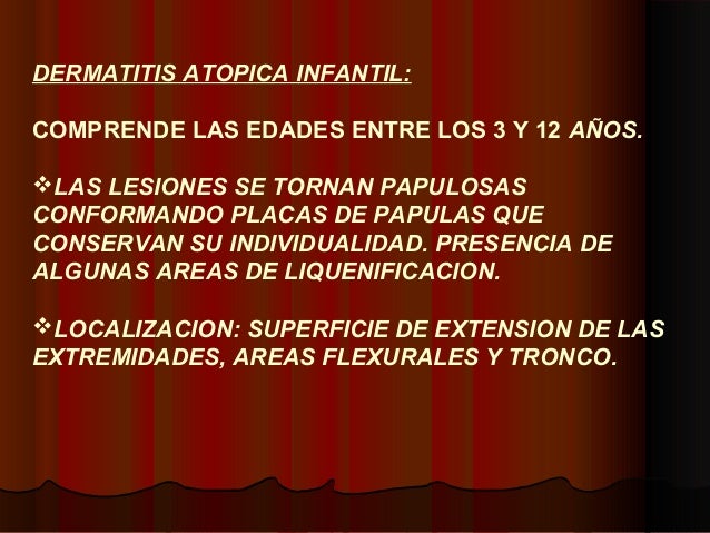 Como se librará de atopicheskogo de la dermatitis al niño