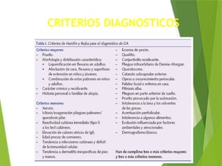 CRITERIOS DIAGNOSTICOS
 