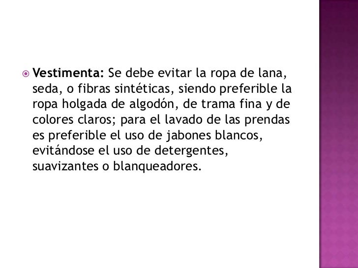 Atopichesky la dermatitis y la lana