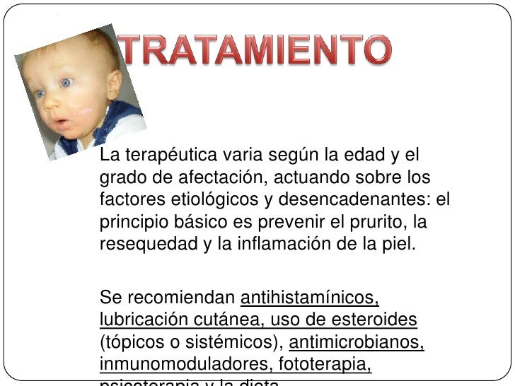 Las vitaminas para los niños con atopicheskim por la dermatitis