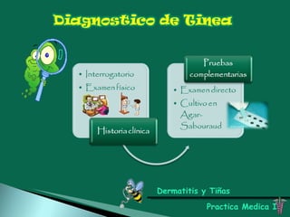 Dermatitis y Tiñas Practica Medica I 