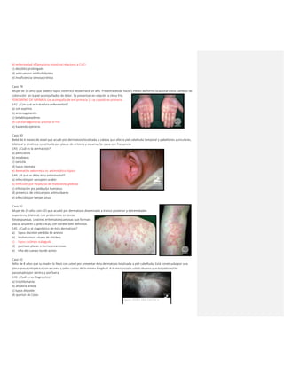 Primaria Rasca Resumen ENARM Dermatología | PDF