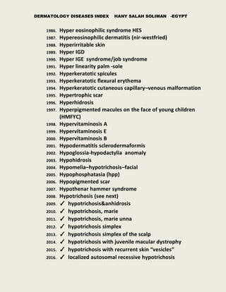 Dermatology diseases Index 3rd edition october 2024.pdf