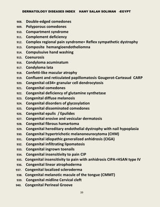 Dermatology diseases Index last April 2026.pdf