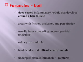 Furunculus Rashes ATOPIC DERMATITIS (AD) AD is an itchy, chronic, or chronically ...