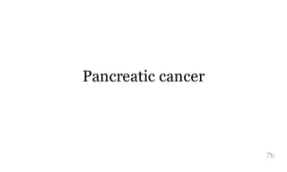 Pancreatic cancer
7b
 