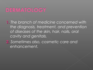 Dermatology | PPT