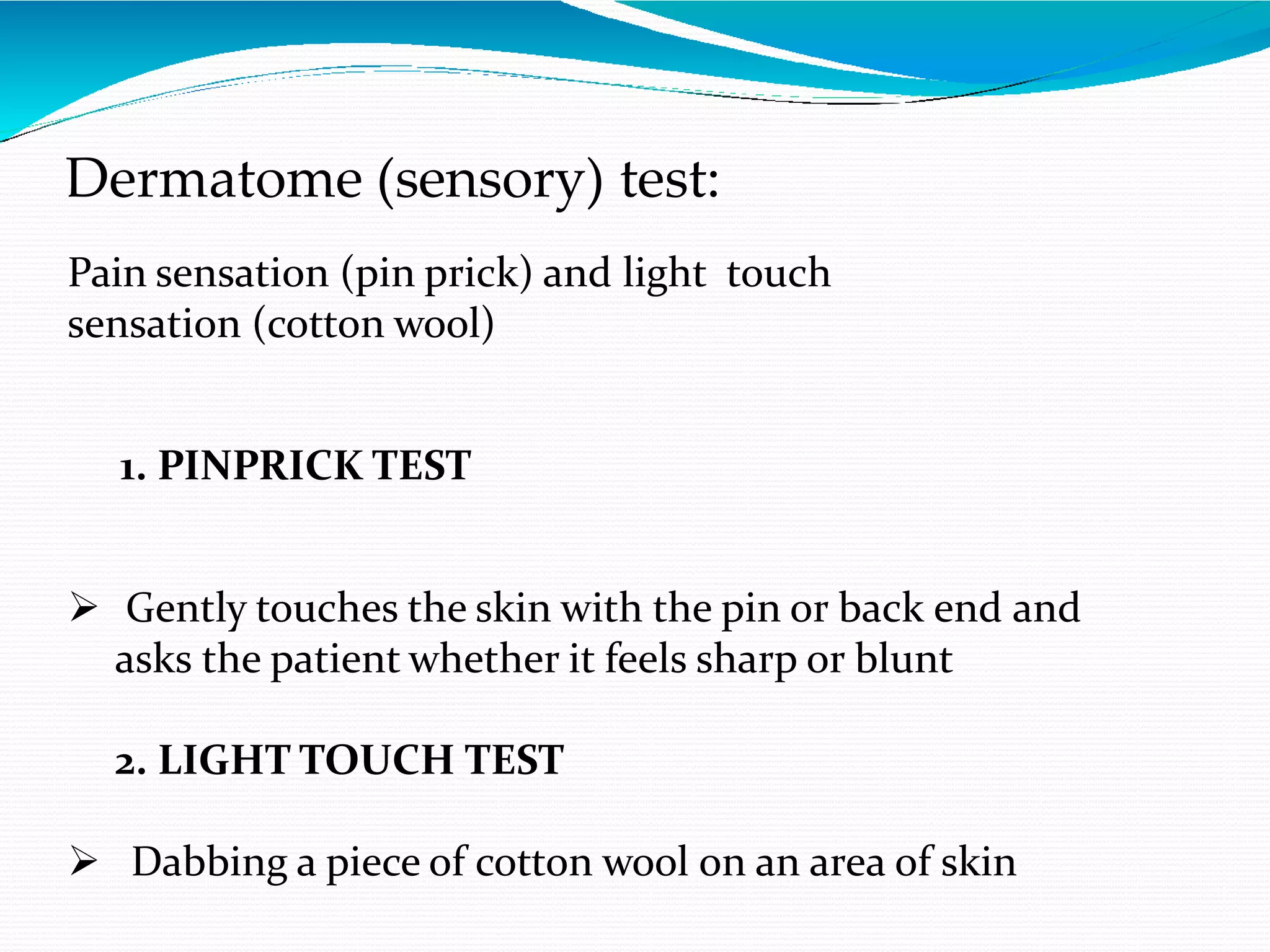 Dermatomes & Myotomes By Firdous Hussain | PPTX