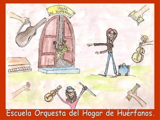Escuela Orquesta del Hogar de Huérfanos. 