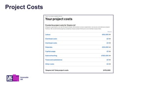 Project Costs
 
