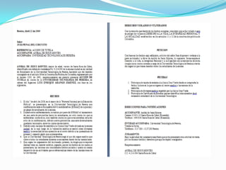 Der peticion y tutela