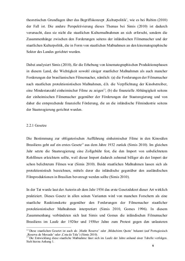 Filmische Produktionsphasen Und Kinomarkt Brasiliens