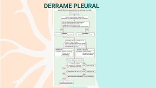 DERRAME PLEURAL
 