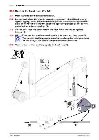 Aux Reeving Derrick manual | PDF