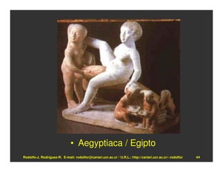 • Aegyptiaca / Egipto
Rodolfo-J. Rodríguez-R. E-mail: rodolfor@cariari.ucr.ac.cr / U.R.L.: http://cariari.ucr.ac.cr/~rodolfor   44
 
