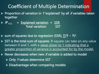 Explained Variance R2 Ders 2 ols .ppt