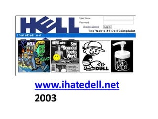 www.ihatedell.net
2003
 