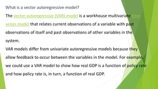 Multivariate Var Model Examples ders 7.1 VAR.pptx