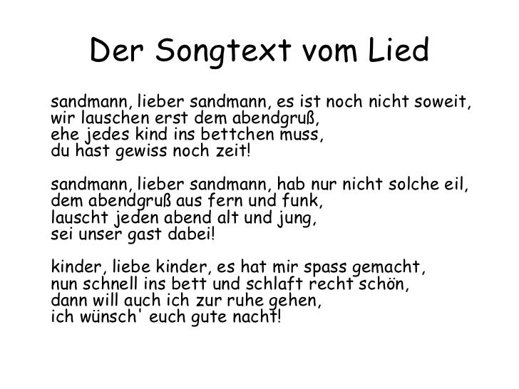 Der Sandmann
