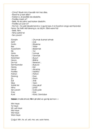 X %XVHV7ÕUNÀGHRNWXU7XUNÀHGHNLXLOHÛKDUIOHULQLQ 
RNXQXæXDUDVÛQGDELUVHVYHULU 
¯UQHN 
*XO JÕO 