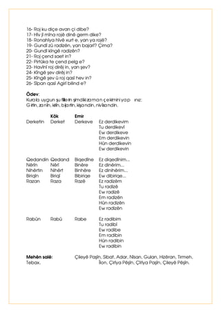 VHVLQLYHULU'LèHUVHVGDKDVHUWWLUYH7ÕUNÀHGHRNWXU 
¯UQHN 
XPXæDNJè 