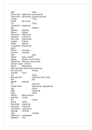.Ç ÀLÀDZD JLELVRUX]DPLUOHULYHDVÛIDWODUÛEDVLWYHELUOHùLN]D UIODU]D V ÛWDVÛOD 
(ZNÇH 
(ZÀLH 
7XÀDZDÇ 
4HOHPOLNXH 
9 
'LGD HUELOGLUHQHGDW 
%HOÃ (YHW 
(UÃ (YHW 
1D +DÛU 
'Ã $QQH 
%DY %DED 
/DZ 2èODQ 
.XU 2èODQ 
.HÀ .Û] 
+HYDO $UNDGDü 
 HQG .DÀ 
6DO ÛO 
6DOLQÇ DüÛQGD 
+HH 9DU 
7XQH RN 
 LPD 1HGHQ 
)HTÇU RNVXO 
'HZOHPHQG =HQJLQ 
'HUV[DQH 6ÛQÛI 
'LELVWDQ 2NXO 
0H]LQ %ÕÕN 
3LÀÔN .ÕÀÕN 
HN %LU 
'X ø NL 
6Ã ÕÀ 
 DU 'ÏUW 
3ÃQF %Hü 
øHù $OWÛ 
+HIW HGL 
+HùW 6HNL] 
1HK 'RNX] 
'HK 2Q 
DQ]GHK 2QELU 
'DQ]GHK 2QLNL 
6Ã]GHK 2QÕÀ 
 DUGHK 2QGÏUW 
 