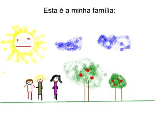Esta é a minha família: 