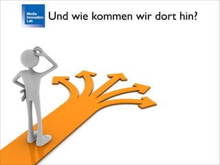 Und wie kommen wir dort hin?
 