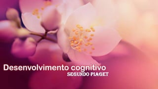 Desenvolvimento cognitivo

segundo Piaget

 